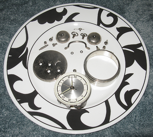 Clock Disassembled View